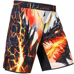 Shorts MMA pour hommes, imprimé intégral, taille élastique, entraînement de gym, kickboxing, légers, séchage rapide, colorés, haut de gamme pour arts martiaux MMA - Product Image 5