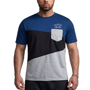 เสื้อยืดผู้ชายผ้าฝ้าย 100% ราคาถูก ลดราคาพิเศษ ขายส่ง รับสกรีนโลโก้ ทรงหลวม สำหรับขายออนไลน์ - Product Image 1