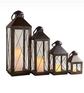 Lanterne à bougie suspendue en métal et verre pour décoration de fête de mariage, fabricant de lanternes à bougie en métal personnalisées pour la décoration de la maison - Product Image 6