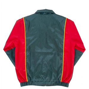 High Selling Custom Logo Gray Red Men's High Quality Nylon <b>Wind</b> <b>Breaker</b> Shorts Sets For Summer Outwear Men Set Streetwear Jacket - Product Image 3