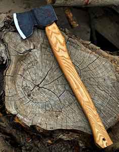 ขวานไวกิ้งเหล็กกล้าคาร์บอนคุณภาพสูง ผลิตด้วยมือตามสั่ง โรงงานผลิต Palace LLC ราคาโรงงาน อเนกประสงค์ DIY อุตสาหกรรม - Product Image 1