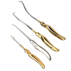 Juego de Instrumentos Profesionales de Clase I ISO13485 para Rinoplastia, Extractor de Cartílago Costal de Doble Cabeza, Retractor de Cartílago, Cirugía Plástica Nasal - Product Image 3