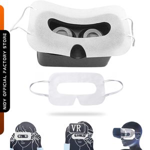 Masque facial jetable NIDY pour casque VR, hygiénique, en tissu non tissé SMS, imperméable, masque pour les yeux, casque VR respirant, absorbant la transpiration - Product Image 3