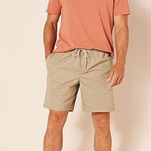 Shorts de sport pour homme, style vintage, été, mode, tissu en toile respirant, spandex/polyester, uni - Product Image 3