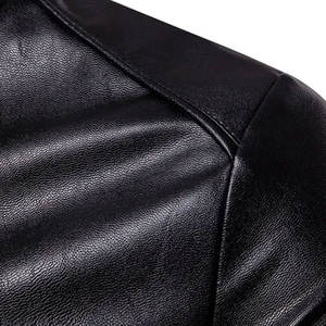 Veste en cuir pour homme à prix raisonnable, meilleur design vintage d'hiver, veste en cuir de mouton personnalisée à vendre - Product Image 4