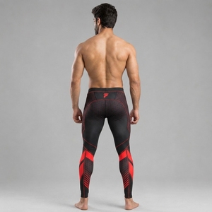 Leggings de hombre de calidad, diseñados con tela elástica ligera, ajuste cómodo y rendimiento duradero para uso activo diario. - Product Image 5