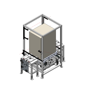 New Chain-Type Pallet Dispenser <b>Powder</b> <b>Coating</b> for Automated Warehouses Logistics Centers Enhancing Material Flow Efficiency (1 - Product Image 1