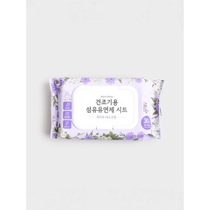 Feuilles d'assouplissant pour sèche-linge uniquement avec parfum de musc blanc Paquet de 30 rehausseurs de linge - Product Image 1