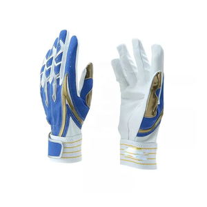 NOVERA INDUSTRIES Professional Custom Cowhide PU Leather Baseball Softball Gloves Children Batting Fielding <b>Hook</b> Loop Breathable - Product Image 1
