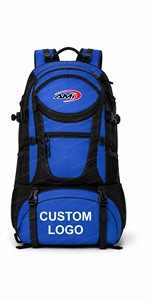 กระเป๋าเป้สะพายหลังไนลอน AMI Custom Logo 50-70 ลิตร สำหรับเล่นกีฬาและออกกำลังกาย สีน้ำเงิน-ดำ กระเป๋าเป้สำหรับนักมวยปล้ำ ลายธงชาติอเมริกา สีน้ำเงิน-แดง สำหรับทุกเพศ ทนทาน น้ำหนักเบา - Product Image 4