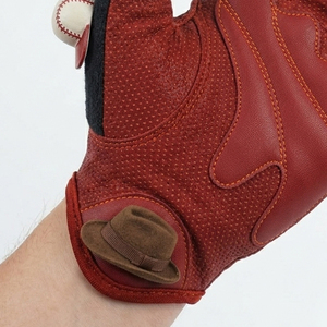 Gants de sport en cuir demi-doigts pour entraînement, musculation, fitness, unisexe - Product Image 5