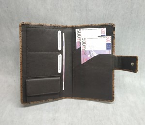 Carteras de piel con estampado de serpiente para reptiles, fundas para pasaportes, tarjeteros, monederos de viaje, billeteras RFID, regalos personalizados para bodas, oficinas y eventos. - Product Image 2