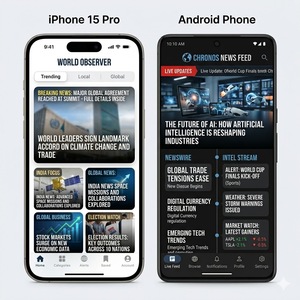 Aplicación de Noticias RoyalCraft para iOS y Android, Noticias de Última Hora, Actualizaciones en Vivo, Noticias Mundiales, Títulos Locales, Negocios, Deportes, Tecnología, Diario - Product Image 4