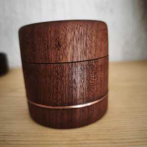 Conteneur d'emballage en bois personnalisé avec logo gravé, style bocal Mason, 250 ml, écologique, durable, multifonctionnel, vente en gros - Product Image 5