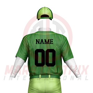 New Style Solid Color Team Wear Training Baseball Uniform In Low MOQ Premium Quality Custom Design Baseball Uniforms - Product Image 4