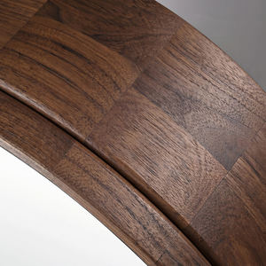 Oval <b>Wall</b>-Mounted Wooden Bathroom Cabinet <b>with</b> <b>Mirror</b> Door Minimalist Design for <b>Storage</b> bathroom House Apartment and Hotel - Product Image 5