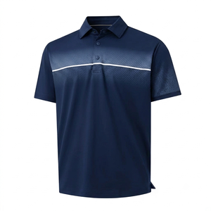 Camisetas de Manga Corta para Hombre, Tejidas, Estampadas, de Alta Calidad, Precio de Fábrica, Antiarrugas, con Bolsillo, para Uniformes Personalizados - Product Image 1