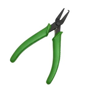 Hole Punch Pliers Jewelry Making Tool Green Handle Carbon Steel Metal <b>Sheet</b> Punching Precision Crafting Artisan Hand Tool - Product Image 3