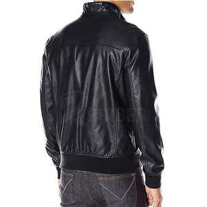 Veste en cuir élégante, fabriquée avec des matériaux durables et des coutures soignées, conçue pour une utilisation à long terme - Product Image 4