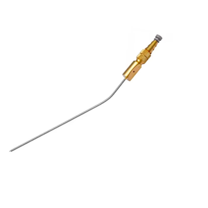 Tubo de Succión Frazier Premium Chapado en Oro y Cánula Aspiradora de Acero Inoxidable, Instrumentos de Precisión Reutilizables para Neurocirugía y ORL - Product Image 4