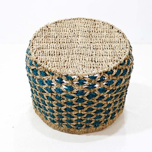 Handwoven Seagrass Storage Basket with Handle Natural Woven Organizer <b>Bin</b> for Home <b>Bedroom</b> - Product Image 6