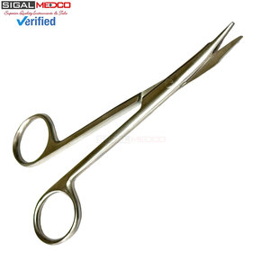 Steven Tenotomy Scissors 5 Inch Curved Blunt Tip Stainless Steel Manual <b>Surgical</b> <b>Instrument</b> Blunt-Tipped Blades CE Certified for - Product Image 2