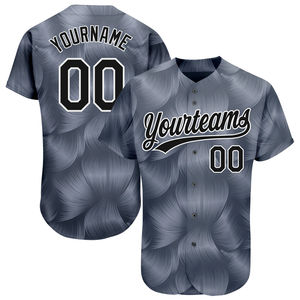 Maillot de baseball personnalisé de haute qualité en polyester pour hommes, uniforme de sport pour adultes, service OEM - Product Image 3