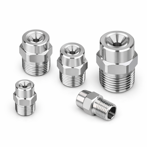 หัวฉีดน้ำแรงดันสูงแบบพ่นแบน V-jet สำหรับล้างรถ ทำจากสแตนเลส 304SS ขนาด 1/8 นิ้ว 65 องศา เทคโนโลยี 3 มิติ รุ่นใหม่ - Product Image 2