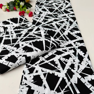 ผ้าคอตตอนพิมพ์ลายแอฟริกันคุณภาพพรีเมียมสำหรับเสื้อผ้าสตรี ชุดเดรส ผ้าโพกศีรษะ เครื่องประดับ และงานฝีมือ ขายส่งลิเบีย - Product Image 1