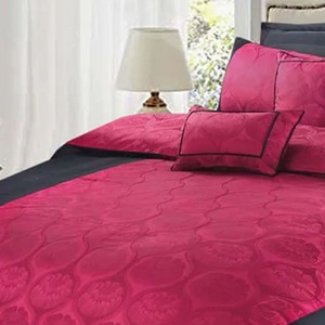 Hot Selling 4-Piece Modern Digital Printing Solid Pattern Cotton <b>Comforter</b> <b>Set</b> Water Resistant - Product Image 3