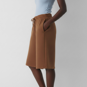 Nouveaux shorts pour femmes en coton 100% à taille haute, vêtements décontractés d'été pour femmes, impression sérigraphique personnalisée, nouvelle mode féminine - Product Image 5