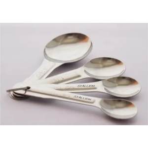 Heavy Duty Stainless Steel <b>Measuring</b> <b>Spoons</b> Set Metal <b>Measuring</b> <b>Spoon</b> for Dry Liquid Ingredients Professional Kitchen Gadgets - Product Image 1