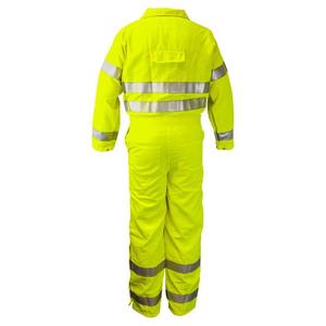 Overol de Trabajo Reflectante de Alta Visibilidad para Hombre, Manga Larga, Secado Rápido, Traje de Trabajo, Uniforme de Seguridad - Product Image 3