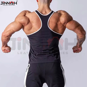 Men's Fitness Custom Logo Quick Dry Bamboo Athletic Gym Wear Muscle Activewear Breathable Seamless <b>Stringer</b> Training <b>Vest</b> - Product Image 4