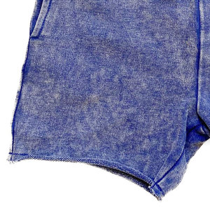 Pantalones cortos tipo bermuda de algodón rosa sólido para hombre con cintura con cordón y bolsillos, estilo casual - Product Image 4