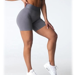 2023 nouveauté Offre Spéciale entraînement athlétique Biker Shorts femmes course Fitness Gym Shorts femmes Nylon sport Yoga Shorts - Product Image 3