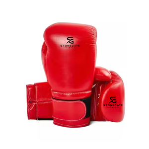 Gants de boxe vintage en cuir véritable marron avec sangles pour MMA, Muay Thai, entraînement et combat 2026 - Product Image 2