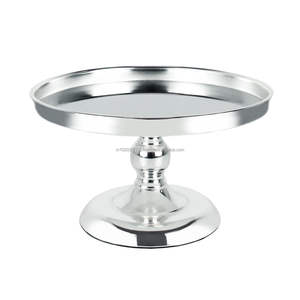 Support à gâteau en métal, base de service solide pour desserts, pour une présentation élégante, robuste, réutilisable, pièce maîtresse décorative - Product Image 5