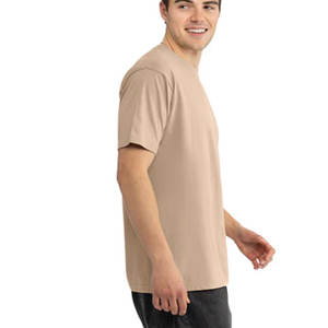 T-shirt unisexe personnalisé en coton 100% respirant, coupe classique, poids lourd, avec logo personnalisé, de la marque Next Level Apparel. - Product Image 3