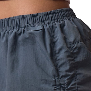 Shorts Azules con Volantes para Mujer, Corte Holgado, Transpirables, Shorts de Verano Casuales, Ropa de Playa, Ropa Informal - Product Image 3