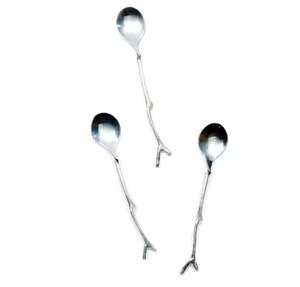 <b>Buffet</b> Service Metal Coffee Tea Spoon Stainless Steel Sugar Spoon Dessert Spoon Kitchen Dining <b>Table</b> Use - Product Image 6