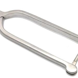 Pinzas de Acero Inoxidable Manuales Reutilizables para Sujetar Placas, Instrumento Quirúrgico para Posicionamiento Seguro de Placas en Procedimientos Ortopédicos - Product Image 4