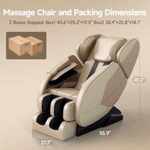 Silla de Masaje Reclinable de Alta Calidad al por Mayor, Diseño de Alta Calidad, Nueva Silla de Masaje Relajante y Cómoda con Escaneo Corporal - Product Image 2