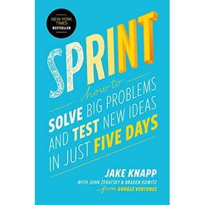 Sprint par l'auteur Jake Knapp, impression de livre broché personnalisé à couverture souple - Product Image 1