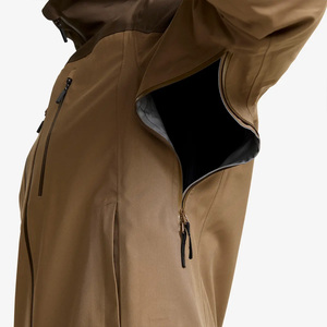 Veste coupe-vent tie-dye pour femme, design artistique coloré, idéale pour les festivals d'été, légère, avec capuche - Product Image 3