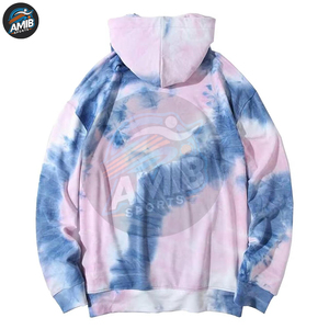 Sweat-shirts à capuche tie-dye personnalisés pour hommes, basiques, en coton mélangé, coupe classique, vêtements d'hiver streetwear, sweats à capuche en molleton tie-dye personnalisés - Product Image 6