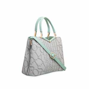 Verde Formal P36056 Bolso de mano Elegante Cadena fina y pulseras de eslabones Accesorio - Product Image 2