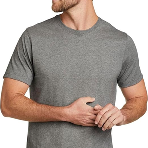 T-shirt décontracté à manches courtes pour homme, style Legend Wash, 100% coton, col rond classique - Product Image 2