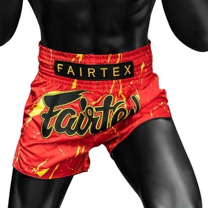 Pantalones Cortos de Boxeo Fairtex Personalizados para Kickboxing, Muay Thai, Taekwondo y Entrenamiento Deportivo en Gimnasio o al Aire Libre para Hombres y Mujeres - Product Image 4