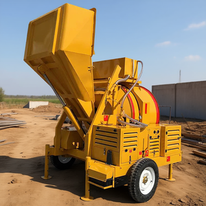 Bétonnière JZR500 500L Diesel Mobile pour la Construction - Product Image 3